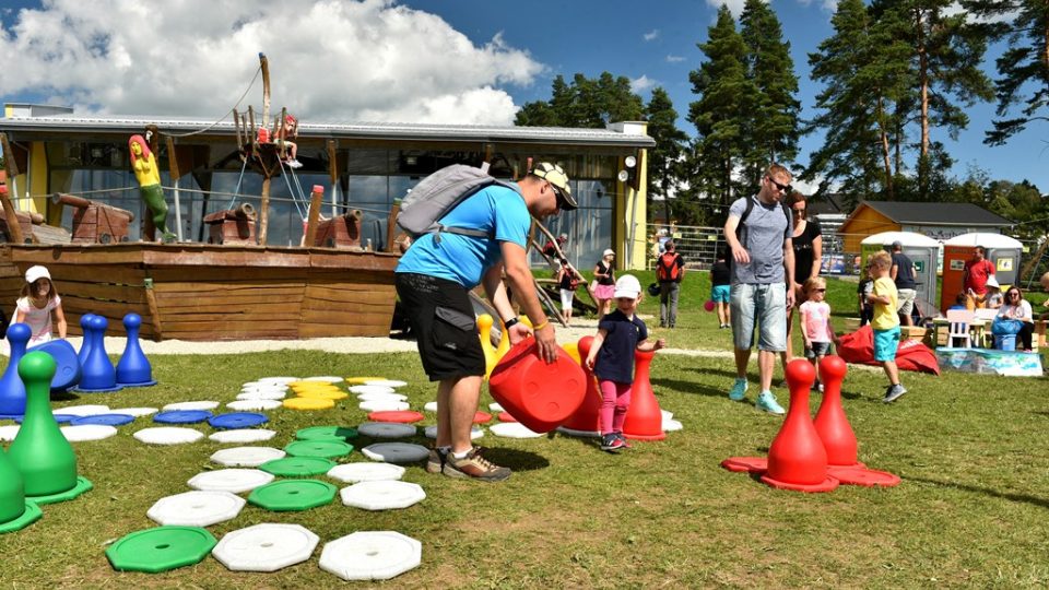 Návštěvníci mohou vyzkoušet i neolympijské soutěže