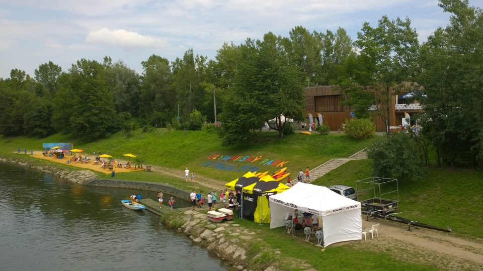 Olympijský Rio Park Ostrava, loděnice Ostravice