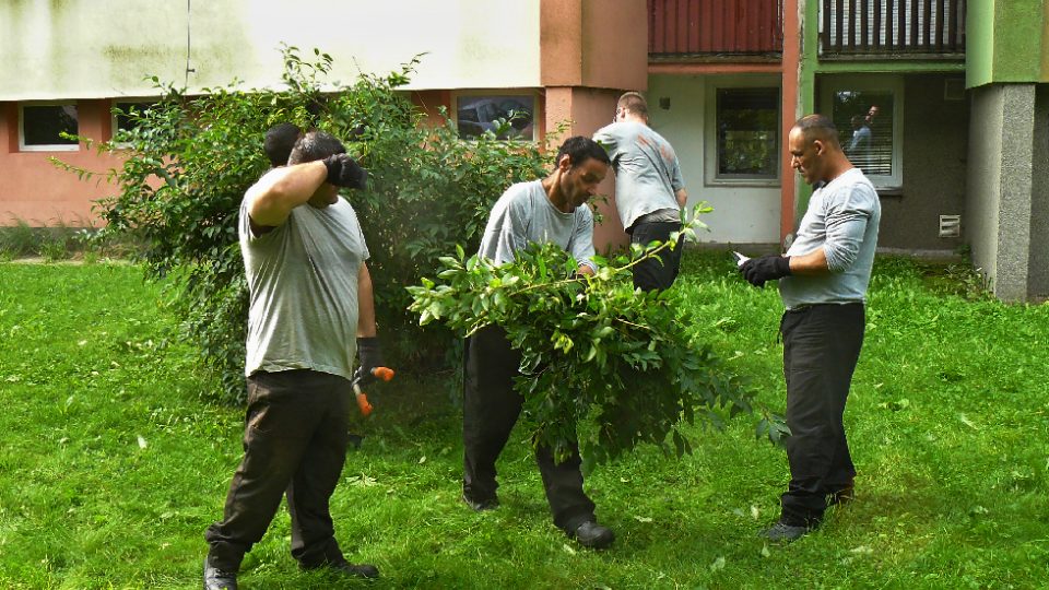 Vězni ze Stráže pod Ralskem pomáhají s údržbou zeleně v České Lípě