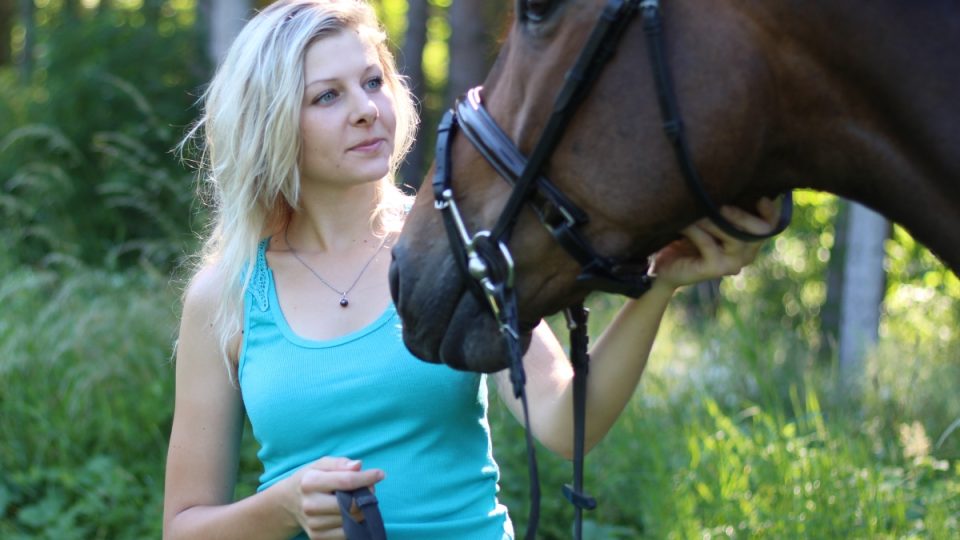 Andrea Beranová, jezdkyně na koni