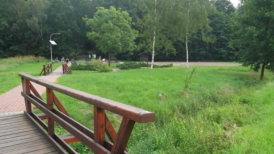 U pramene Židlo začíná také Diagnostická stezka zdraví, která vede okolo lesa Pavlačka
