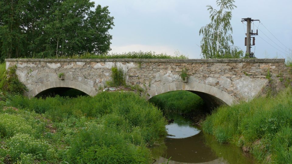 Bošilecký mostek na bývalé císařské silnici