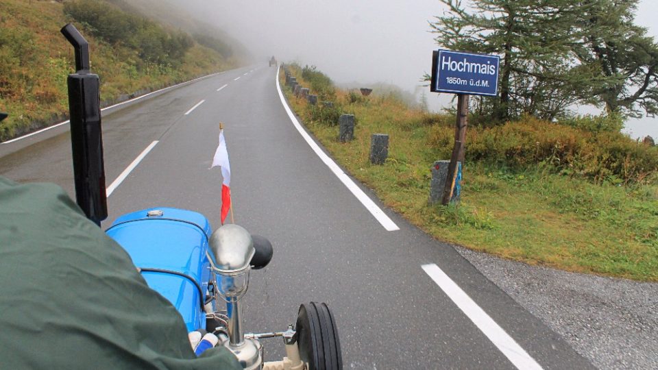 Martin Havelka ze Škrdlovic jede na Grossglockner