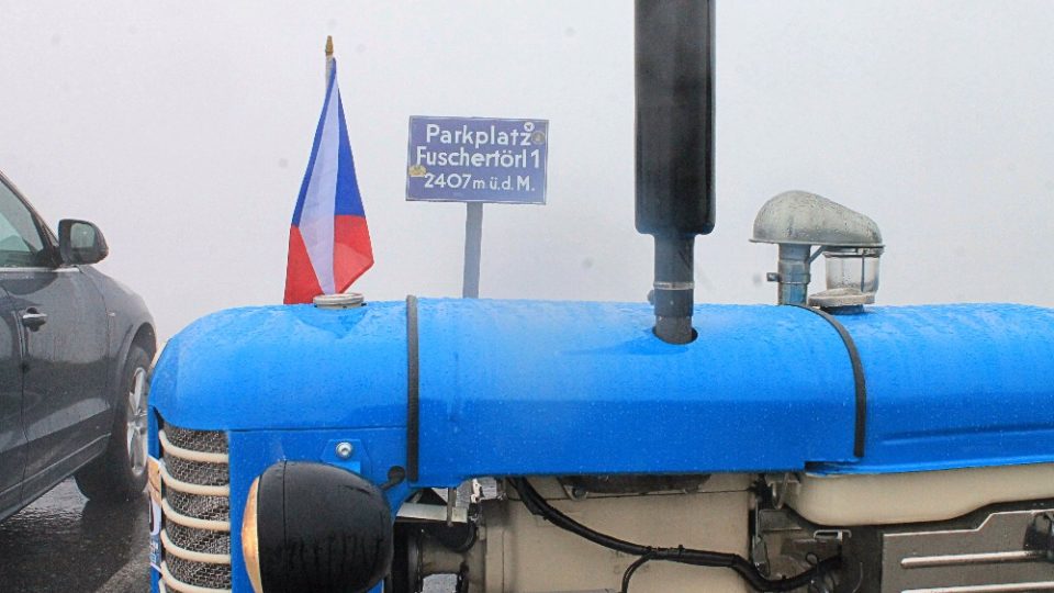 Martin Havelka ze Škrdlovic jede na Grossglockner