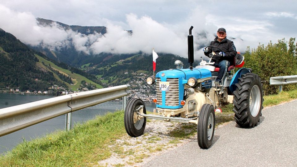 Martin Havelka ze Škrdlovic jede na Grossglockner