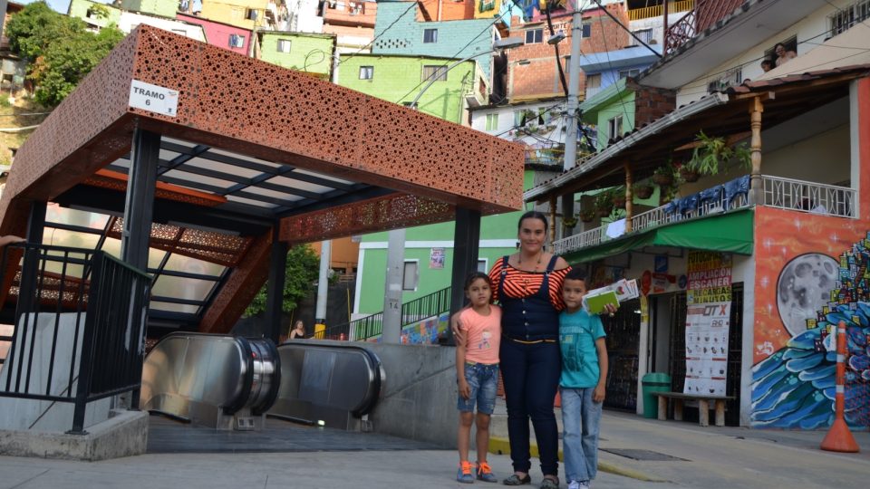 K MHD v Medellinu patří dnes i eskalátory