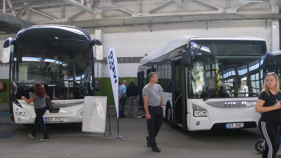 Den otevřených dveří Dopravního podniku Karlovy Vary