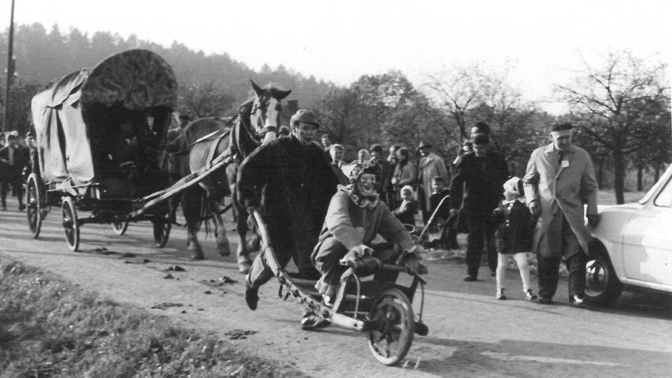 Stínání berana v Kunčicích v roce 1966