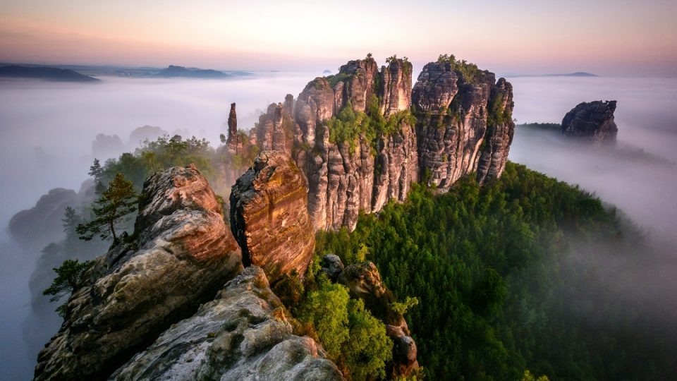 Schrammsteine | foto: Jan Kurel Schrammsteine