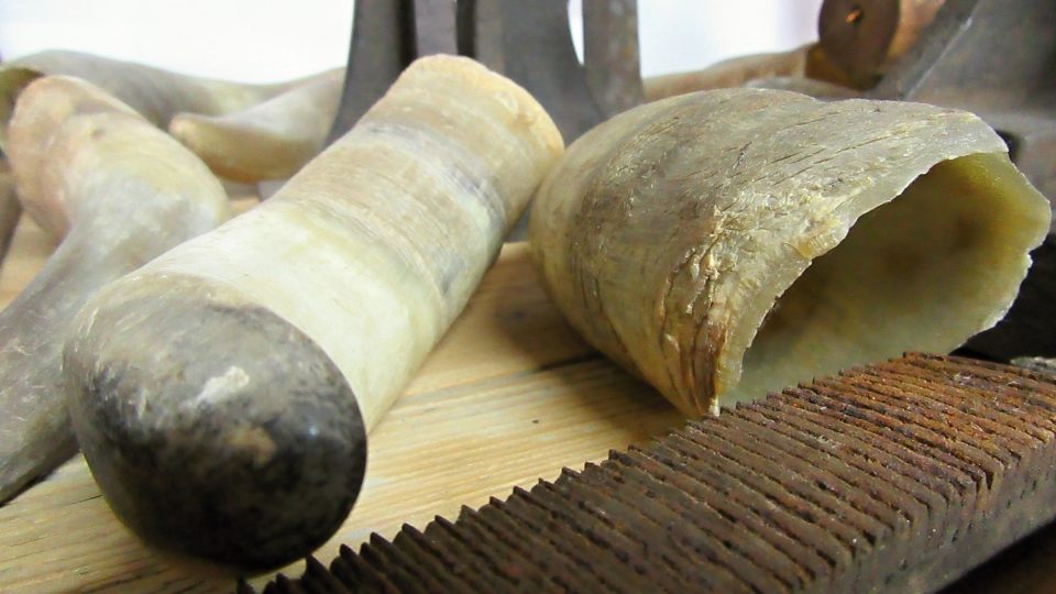 Rašple byla jedním ze základních nástrojů hřebenáře