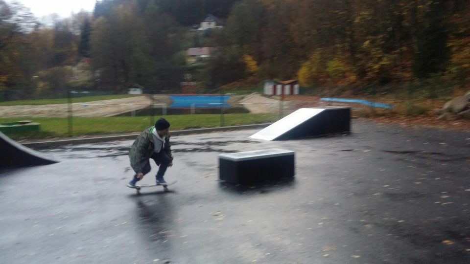 Nový skatepark v Tanvaldu