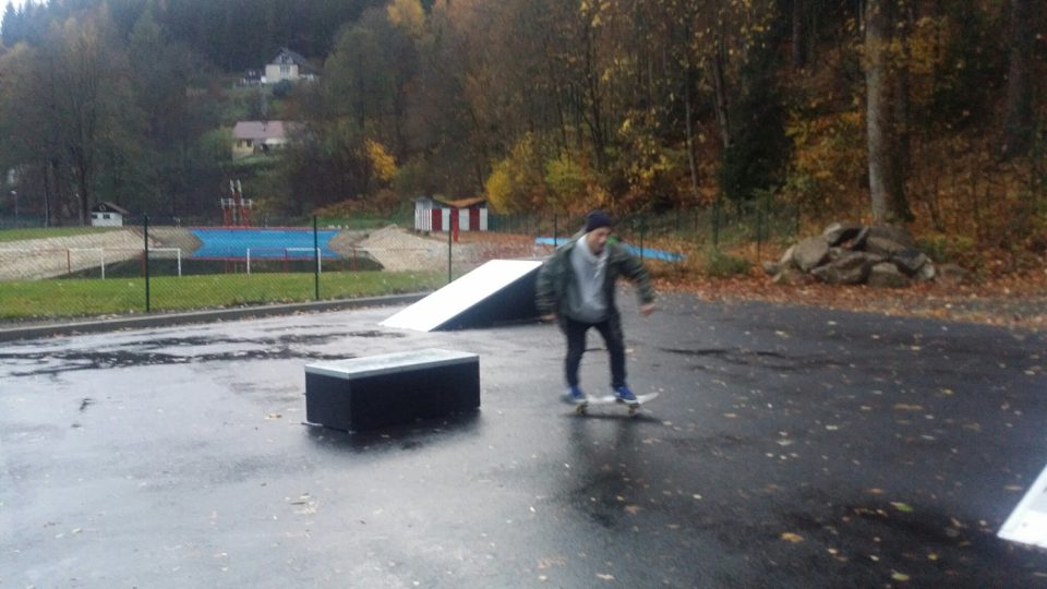 Nový skatepark v Tanvaldu