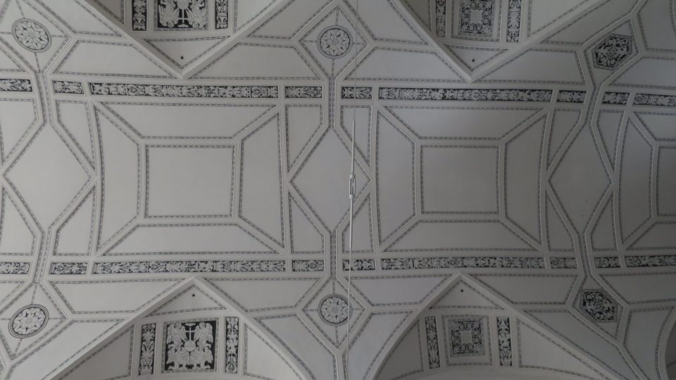 Původní renezanční strop