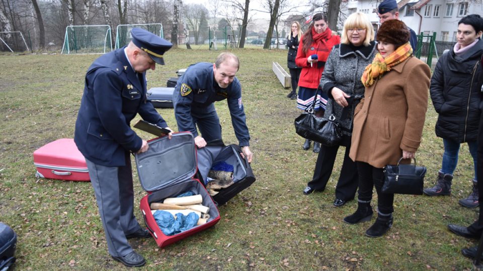 Kynologové z Peru cvičí v Heřmanicích své psy