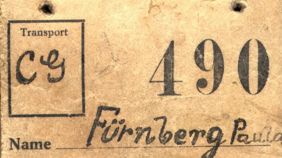 Číslo transportu židů do Terezína