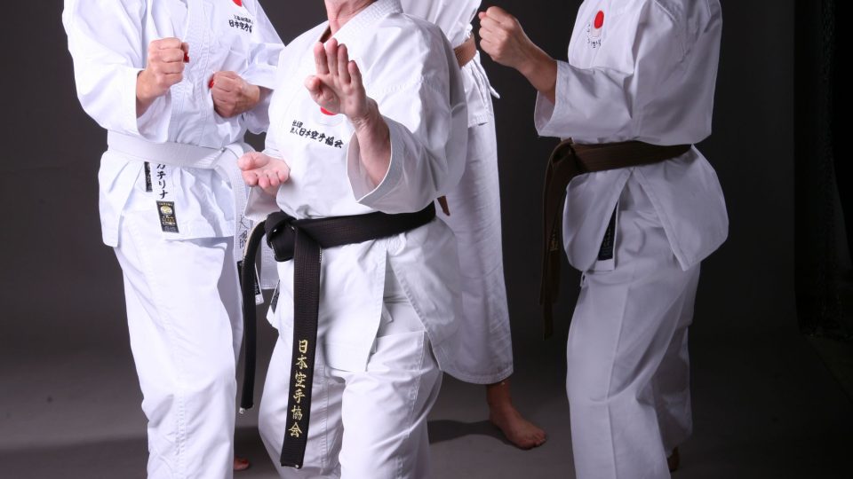 Instruktorka karate Marie Steklá