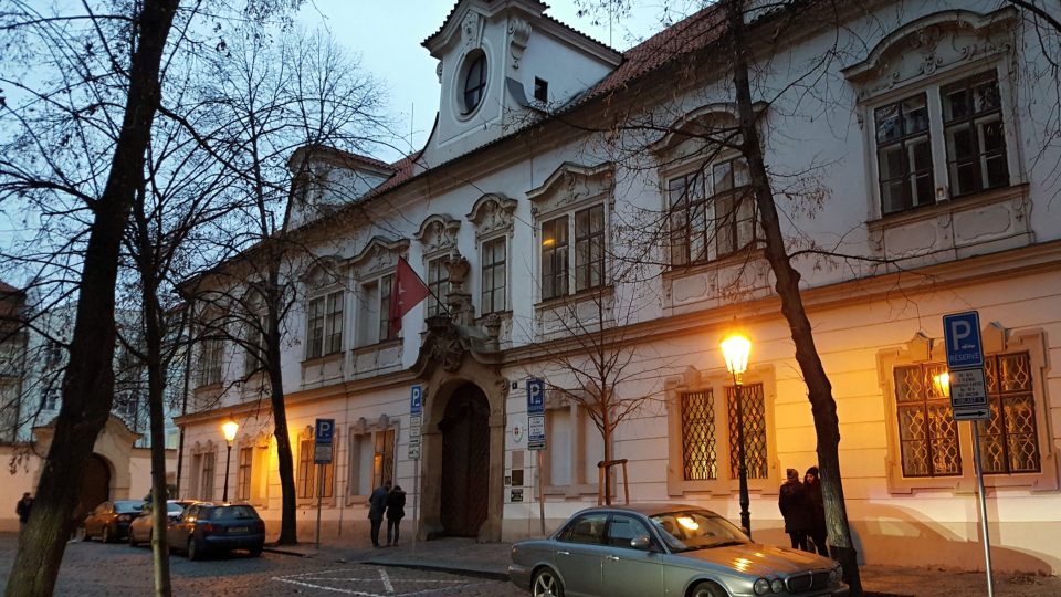 Velkopřevorský palác  na Velkopřevorském náměstí