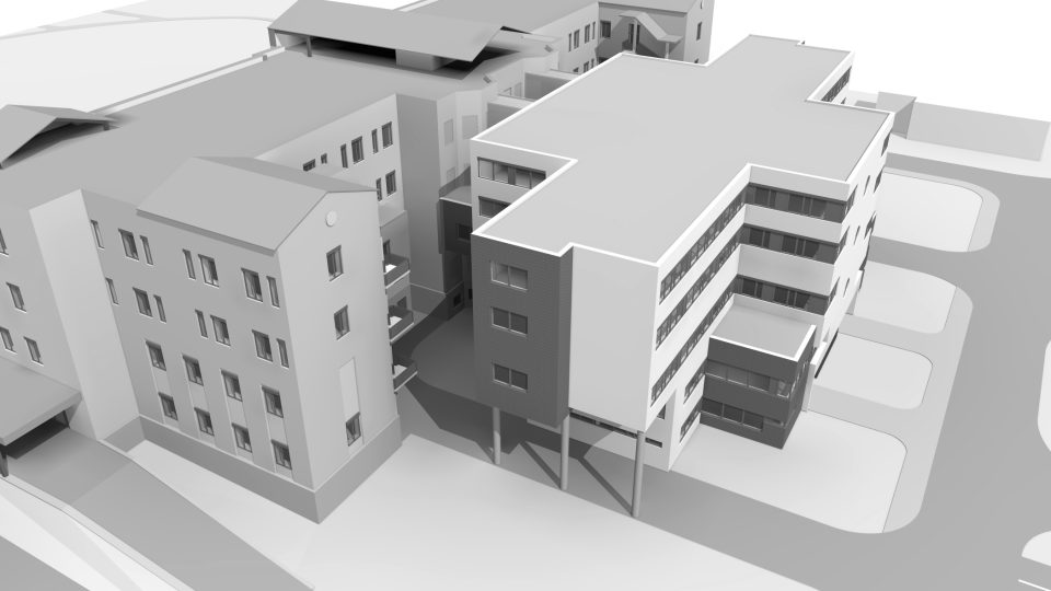 Vizualice budoucí podoby chebské nemocnice