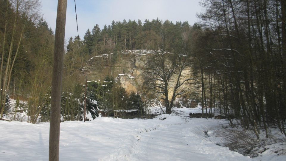 Část údolí Plakánek