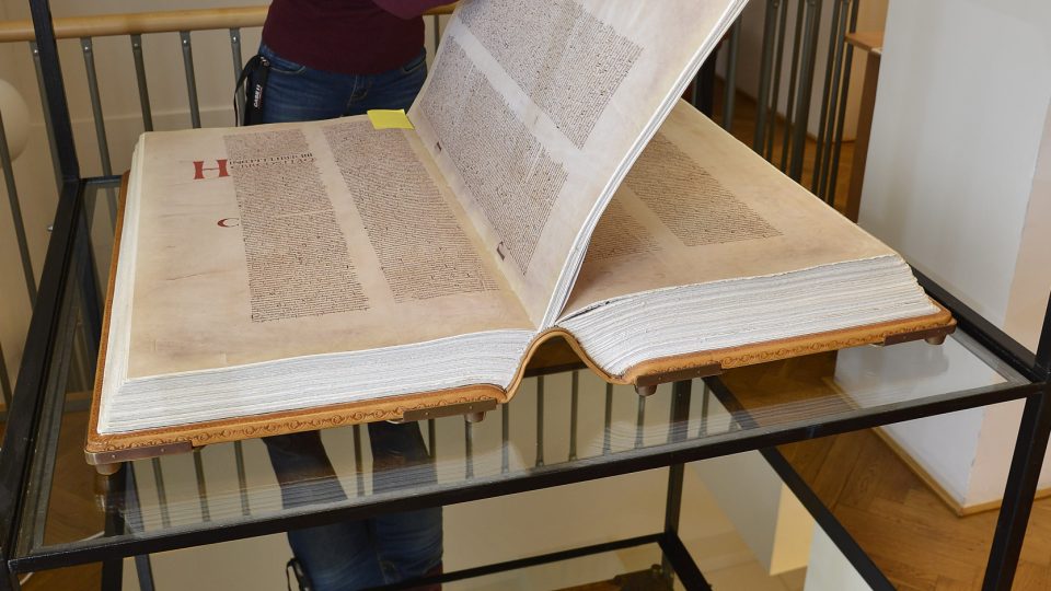 Ďáblova bible v ústeckém muzeu