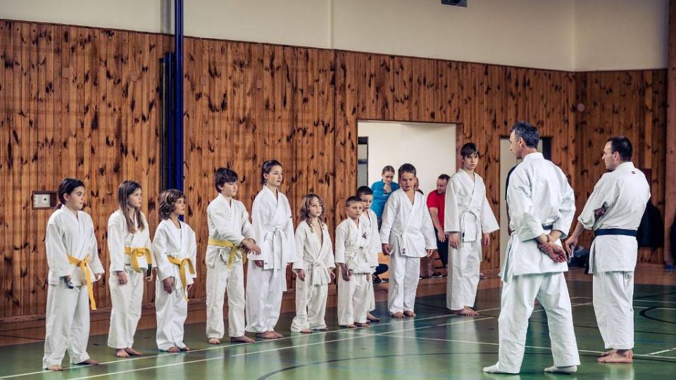 Soustředění klubu Karate Sokol z Českých Budějovic v Horní Stropnici