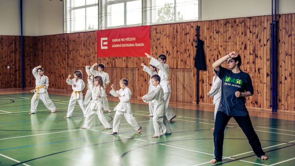 Soustředění klubu Karate Sokol z Českých Budějovic v Horní Stropnici