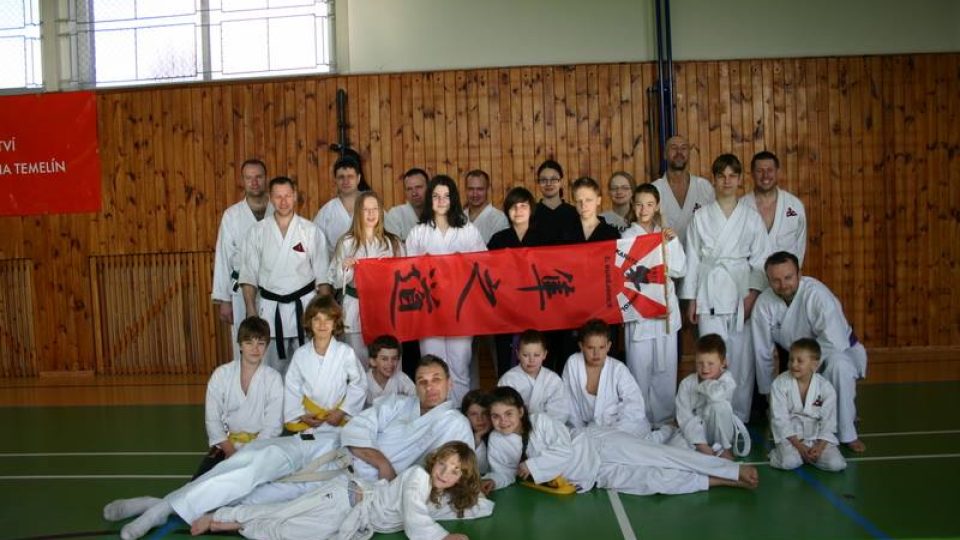Soustředění klubu Karate Sokol z Českých Budějovic v Horní Stropnici