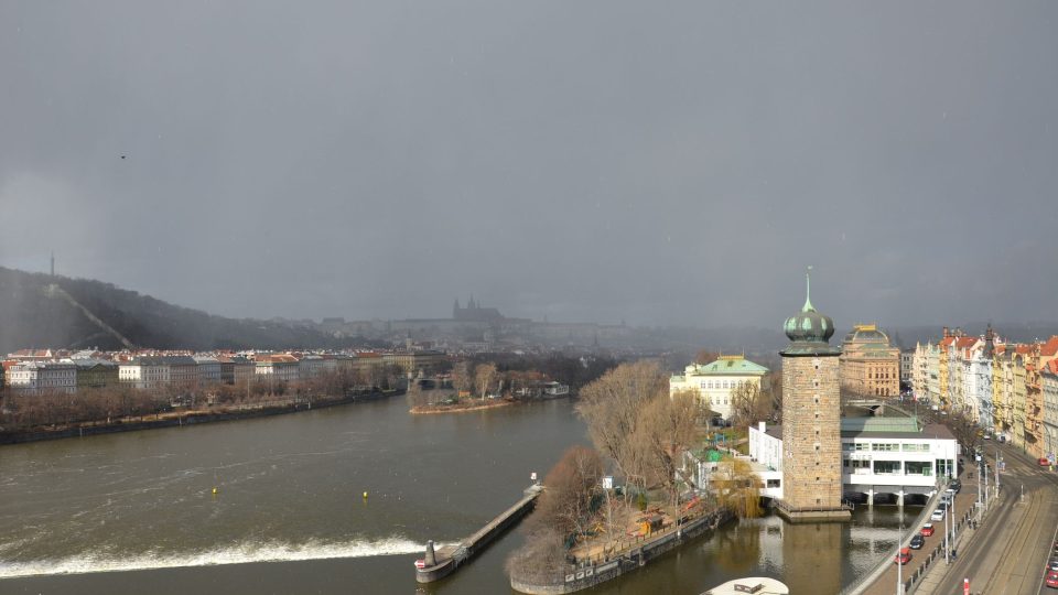 Nejširší je Vltava u Šítkovské vodárenské věže, 330 metrů