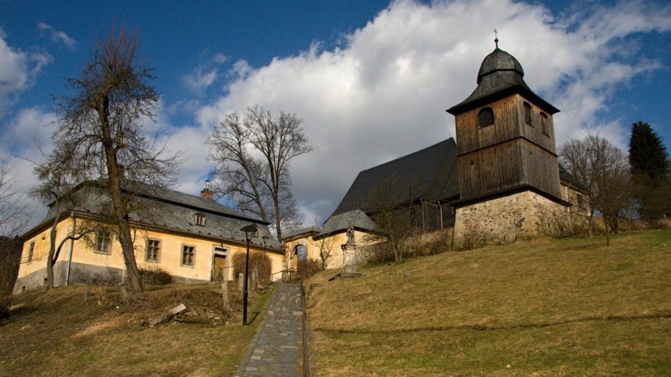 Kostel sv. Kryštofa a fara