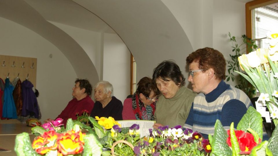 Velikonoční tvoření v Dámském klubu v Miletíně