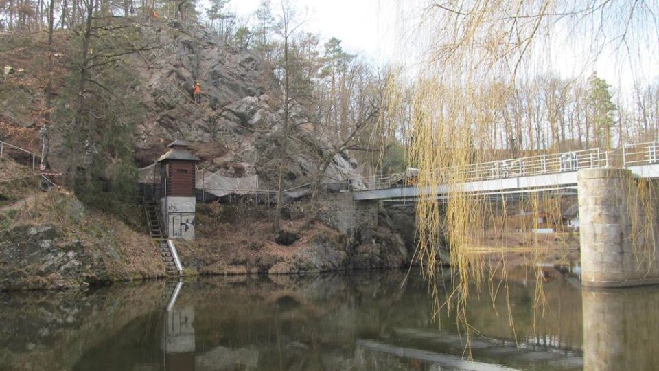 Železné rechle u obce Plav na Českobudějovicku