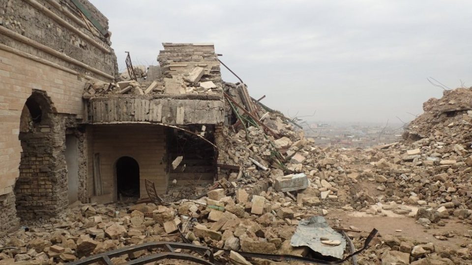 Mešita proroka Jonáše není jedinou, která byla v Mosulu zničena