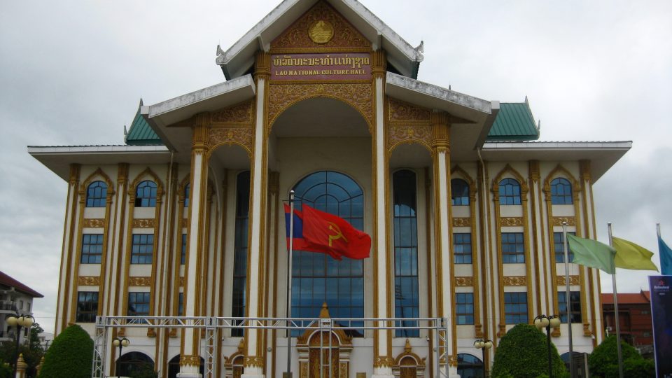 Vyhlídky na zářné zítřky. Vientiane, Laos