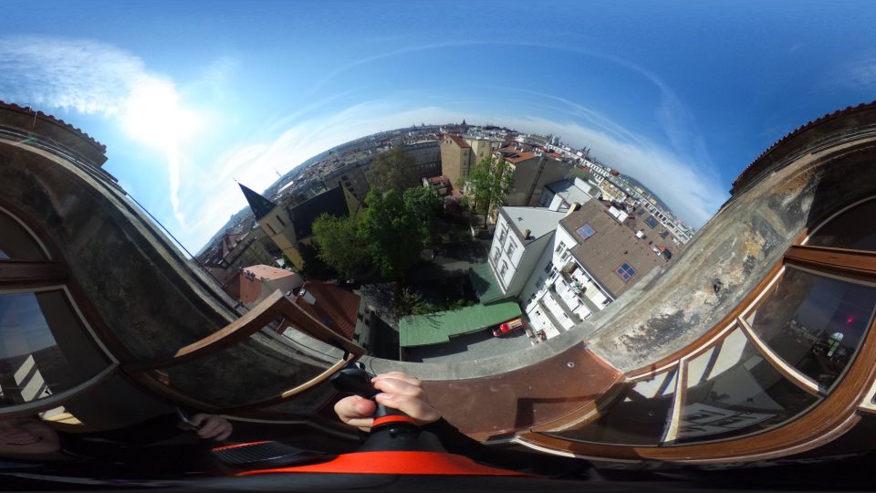 Netradiční 360 stupňový pohled z věže