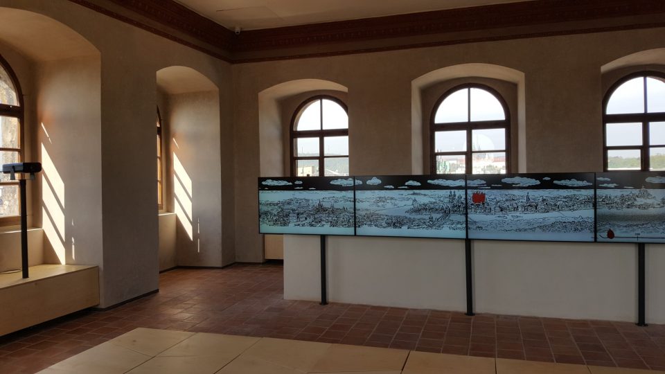Výhled na Prahu, animovanou časovou osu i pohledy do budoucnosti pomocí virtuální reality nabízí nejvyšší patro