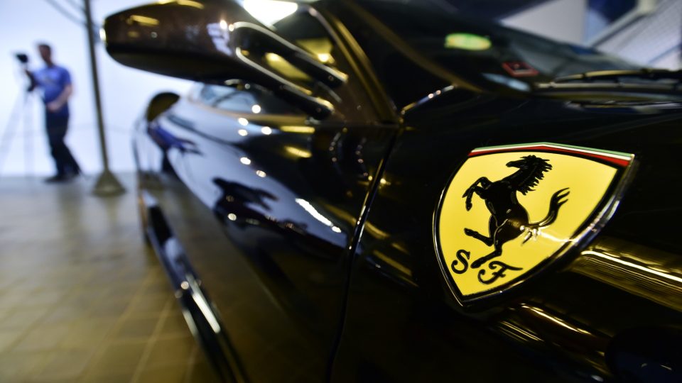 Ferrari vystavuje čtyři automobily v Národním technickém muzeu.