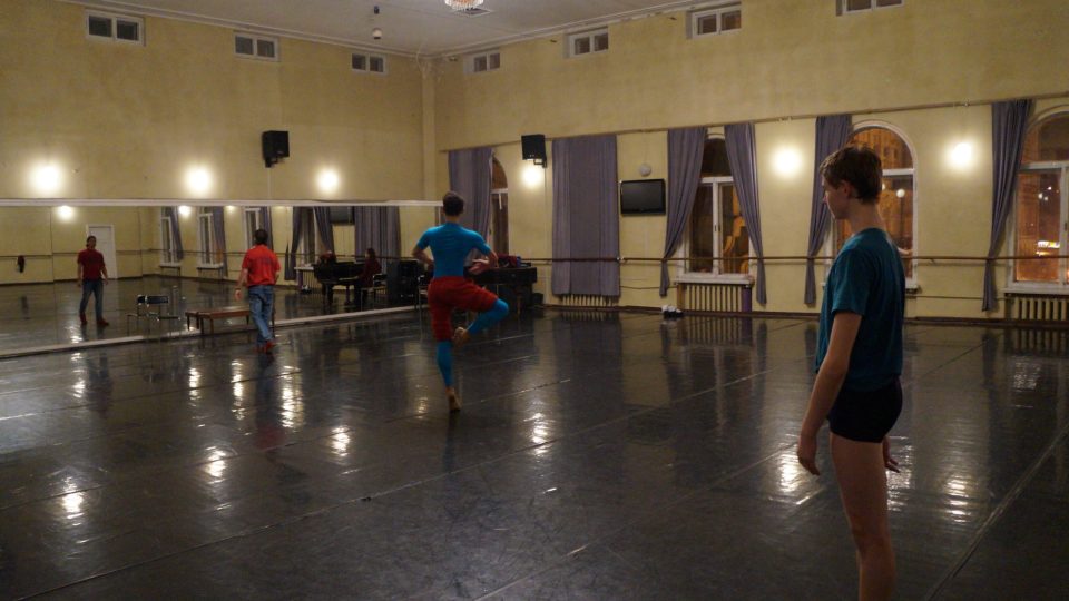 Baletní škola v budově Ukrajinské národní opery