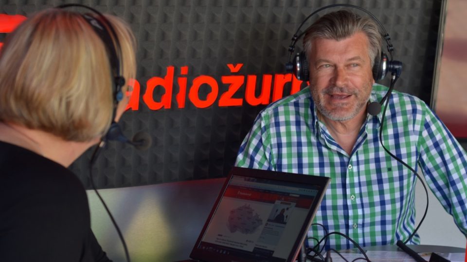 Pavel Maurer v rozhovoru s moderátorkou Patricií Strouhalovou