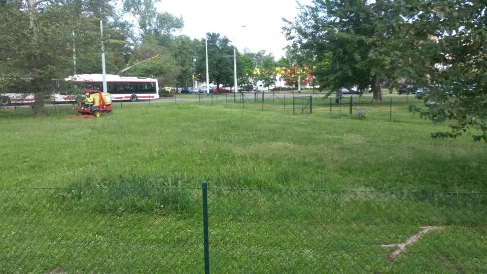 Výběh pro volný pohyb psů se upravuje Výběh pro volný pohyb psů se upravuje