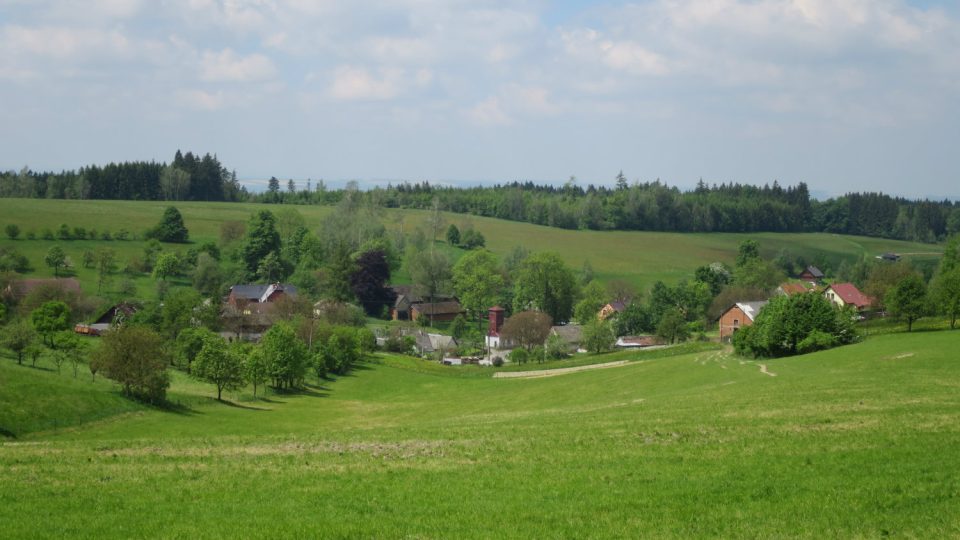 Pohled na Kozlov u České Třebové