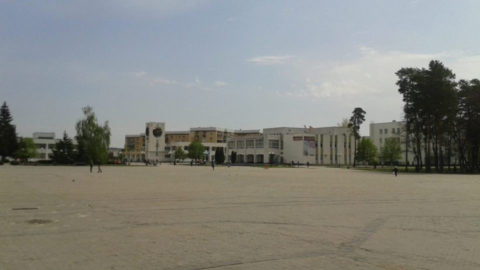 Hlavní náměstí ve Slavutyči