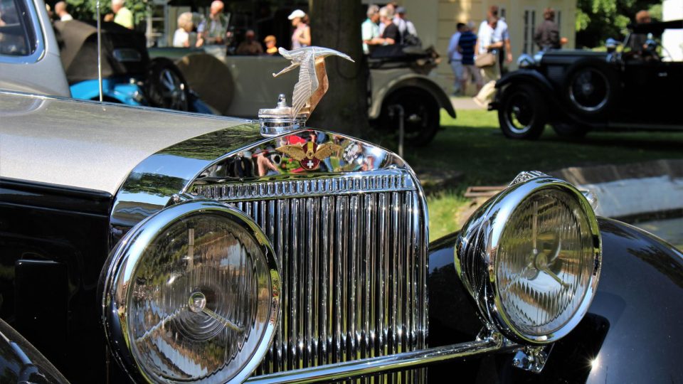 Hispano-Suiza J12 z roku 1937, bývalí majitel maharadža Holkar z Indoru