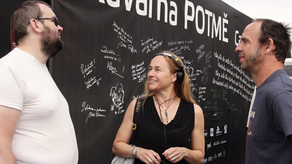 Lucie Výborná a Petr Forman