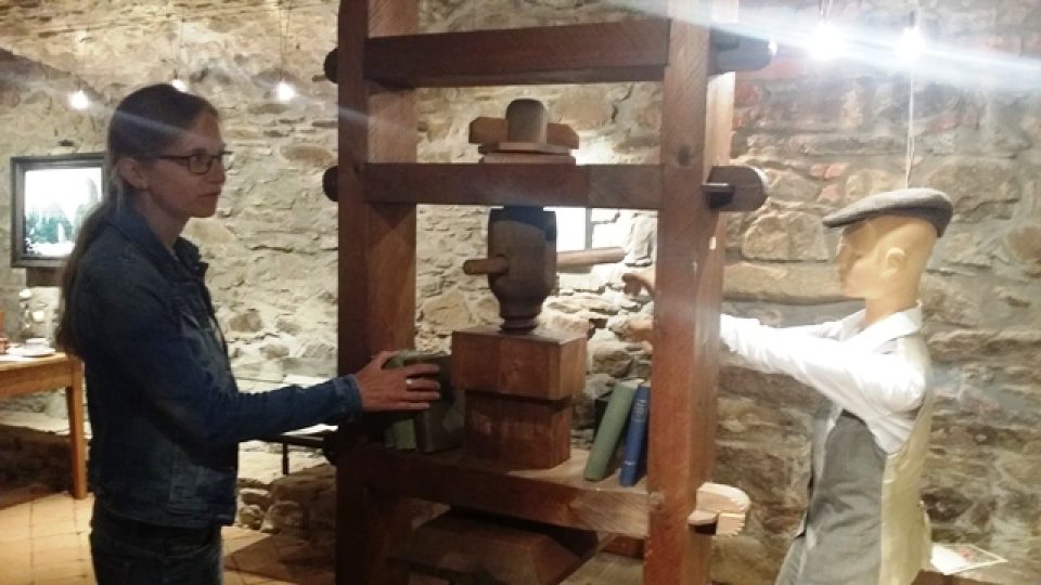 Ve vimperském podzemí si lidé mohou zahrát logickou hru a dozvědět se tak něco o historii místní tiskárny