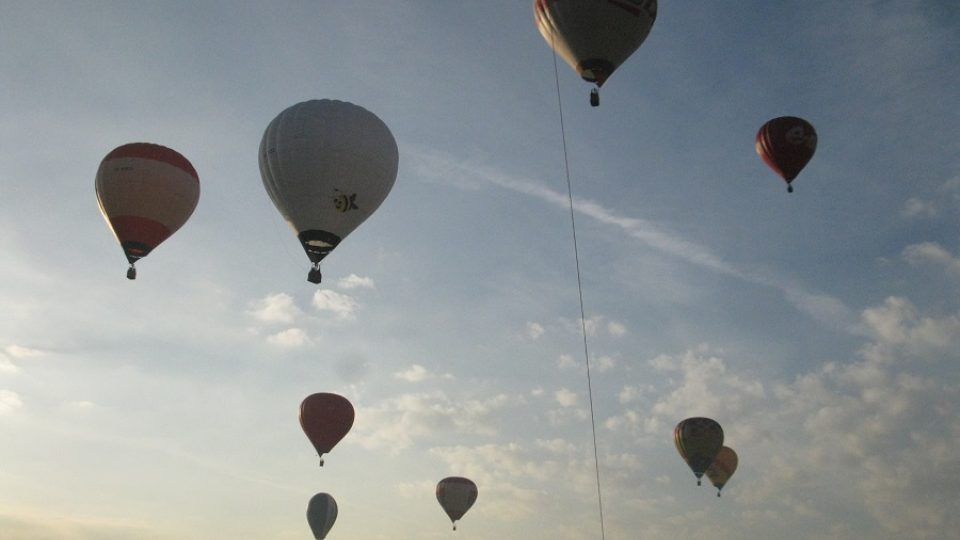 Ve vzduchu při balonovém hemžení