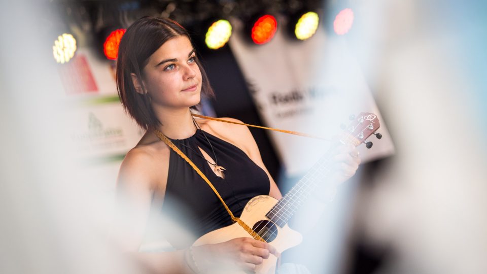 Mimo na stagei Radia Wave na United Islands of Prague Mimo na stagei Radia Wave na United Islands of Prague