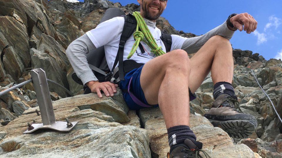 Za Rumning Klap dokončil výstup na Mont Blanc Míra Štefl