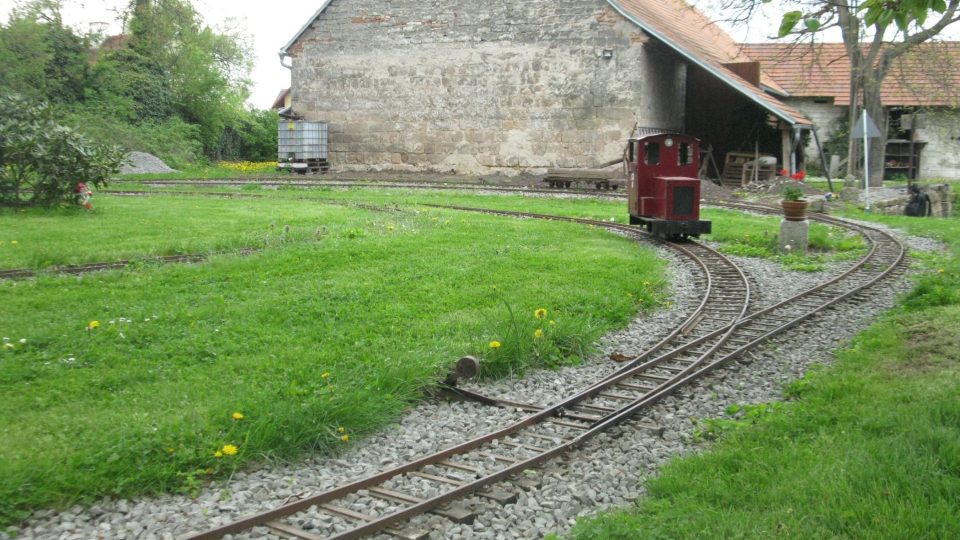 Několikrát do roka otevírá Petr Vidner Malou dráhu Skalsko pro veřejnost