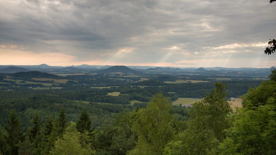 Výhled na Lužické hory