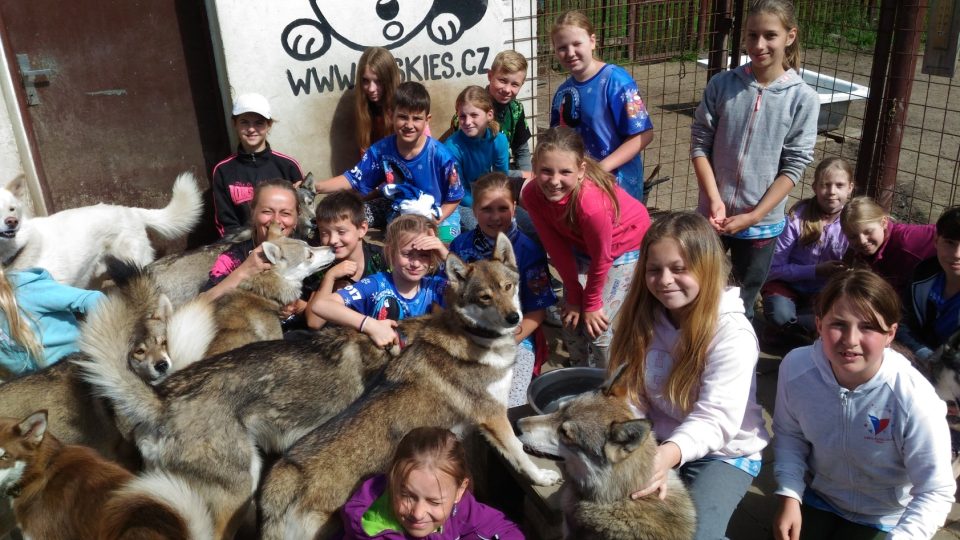 Husky tábor Jany Henychové v Horním Maxově